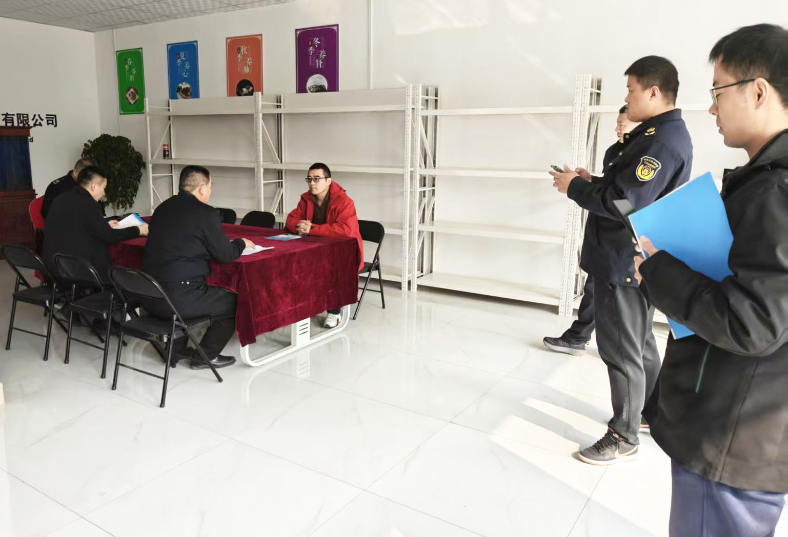 热烈欢迎长清区文旅局及联合执法部门指导工作